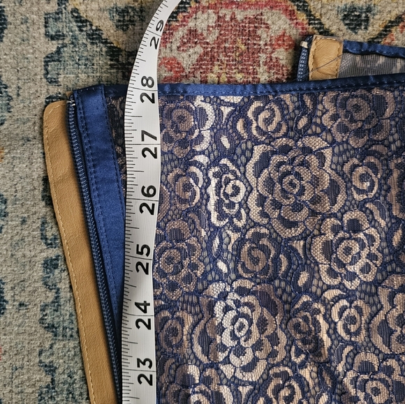 Cape Robbin Blue Patterned Over the Knee Boots - Picture 13 of 14